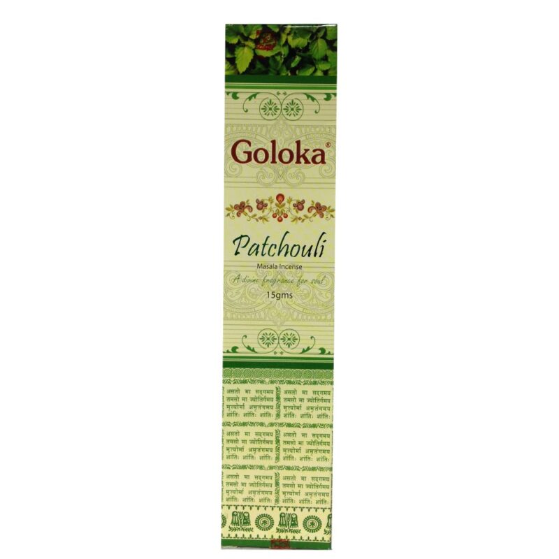 Patchouli - Goloka 15 gms Encens en bâtonnets