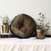 Meditation Cushion - Round Black