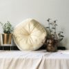 Coussin de méditation - Rond Blanc
