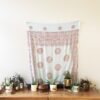 Meditation 2-in-1 Printed Textile - Ohm (Pastel Aqua)