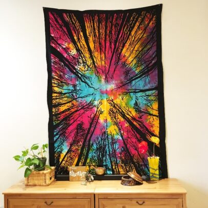 Tapisserie - Arbres (Tie-Dye)