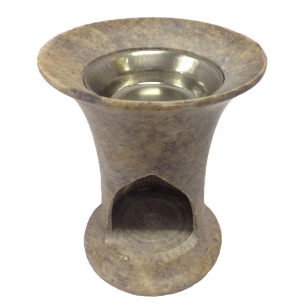 Soap Stone Oil Burner Vase