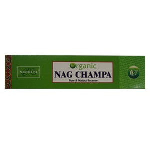 Organic Nag Champa - Nandita 40 gms Incense Sticks
