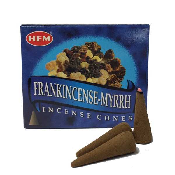Frankincense & Myrrh - HEM Incense Cones