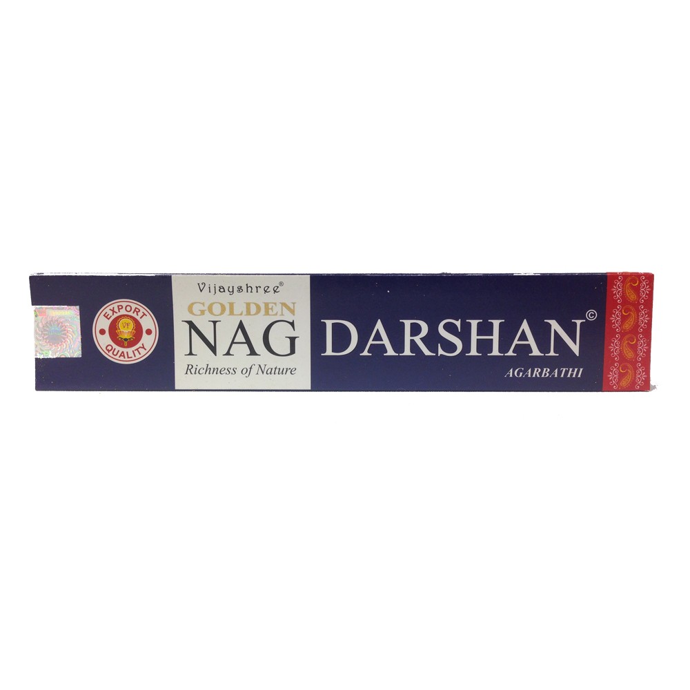 Golden Nag Darshan - Vijayshree Incense 15 gms Sticks