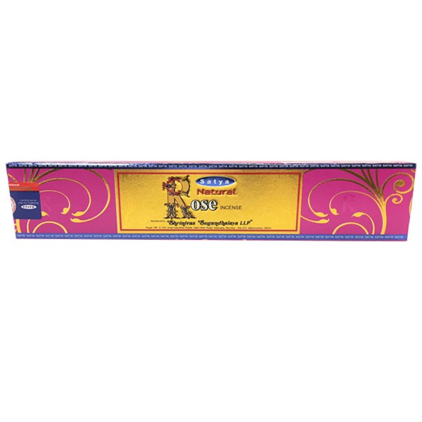 Rose -  Satya 15 gms Incense Sticks