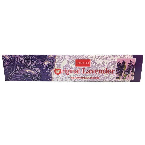 Original Lavender - Nandita 15 gms Incense Sticks