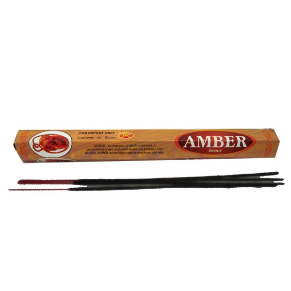 Amber - SAC 20 Incense Sticks