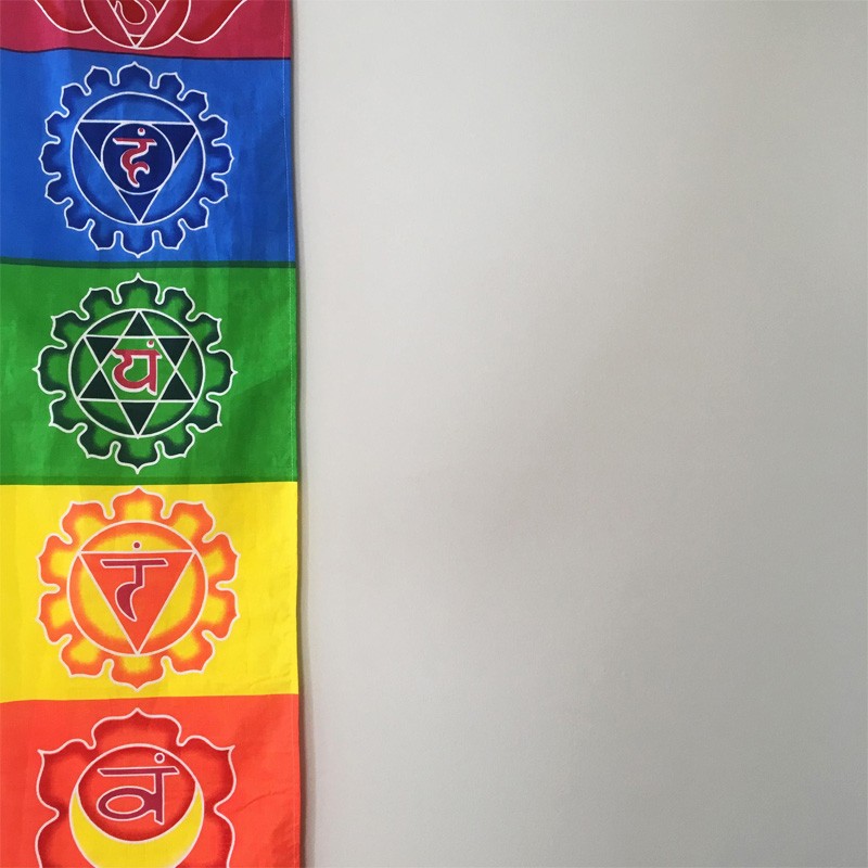 Seven Chakra Banner (Multi-colored)
