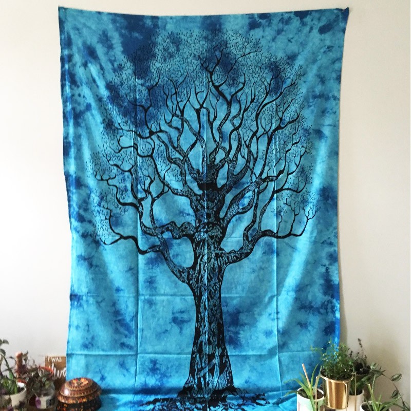 Tapestry - Mystic Tree (Turquoise)