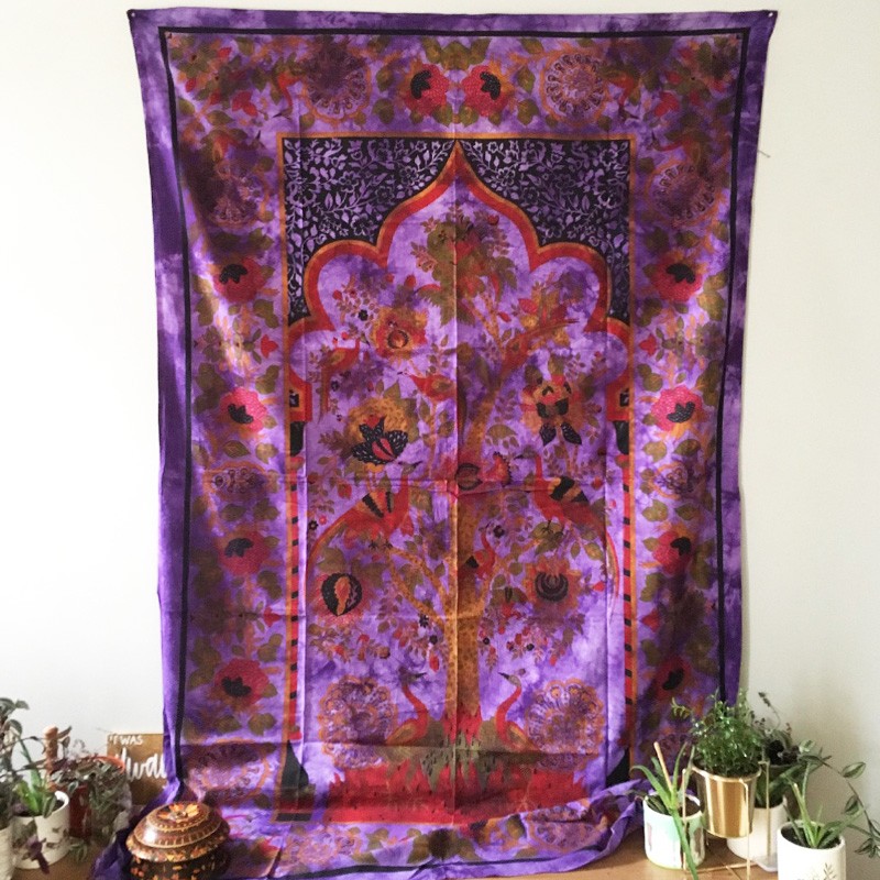 Tapestry - Temple Tree of Life (Purple)