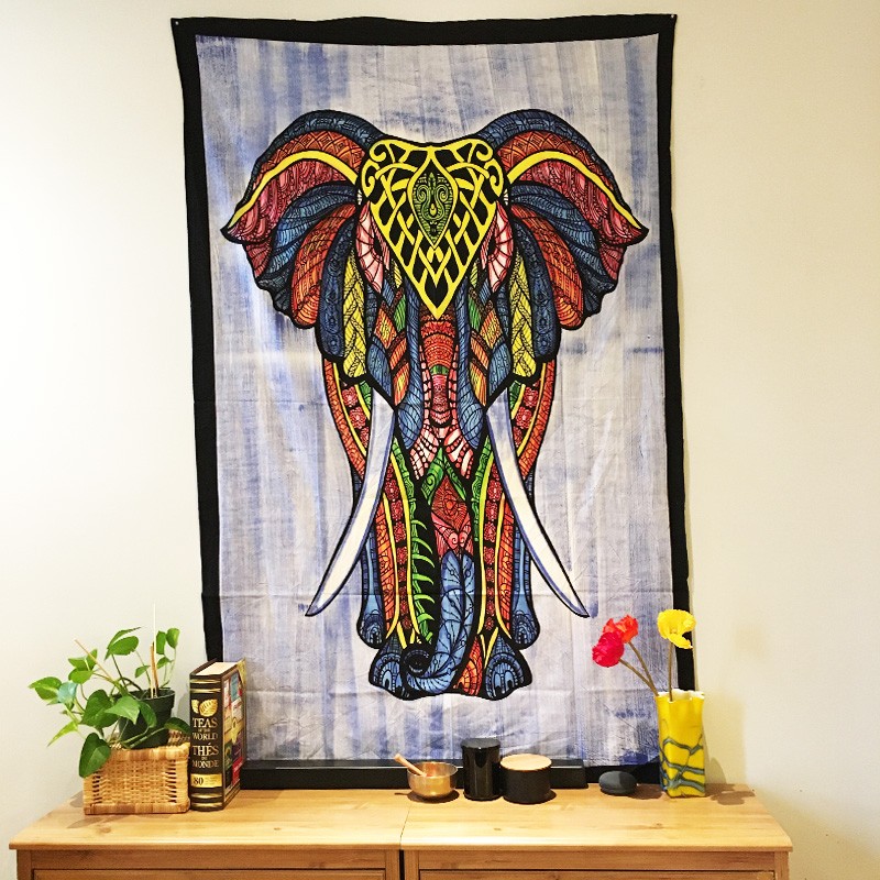 Tapestry - Artsy Elephant (Painted)