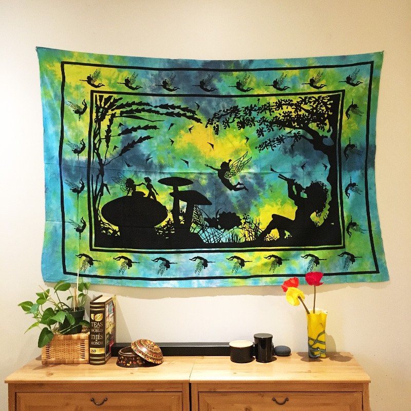 Tapestry - Enchanted Flute (Tie-Dye)