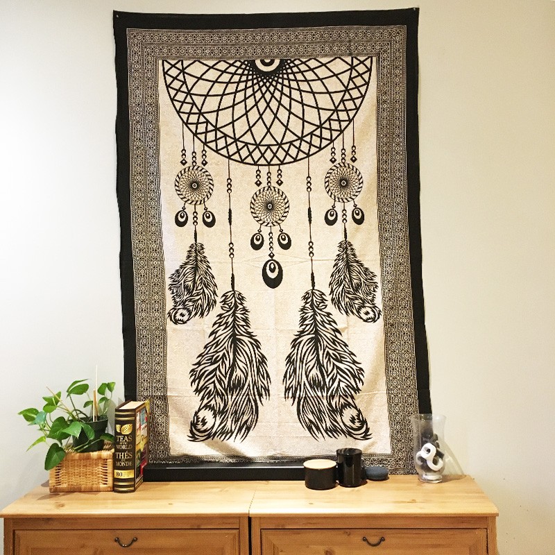 Tapestry - Modern Dream Catcher (Beige)