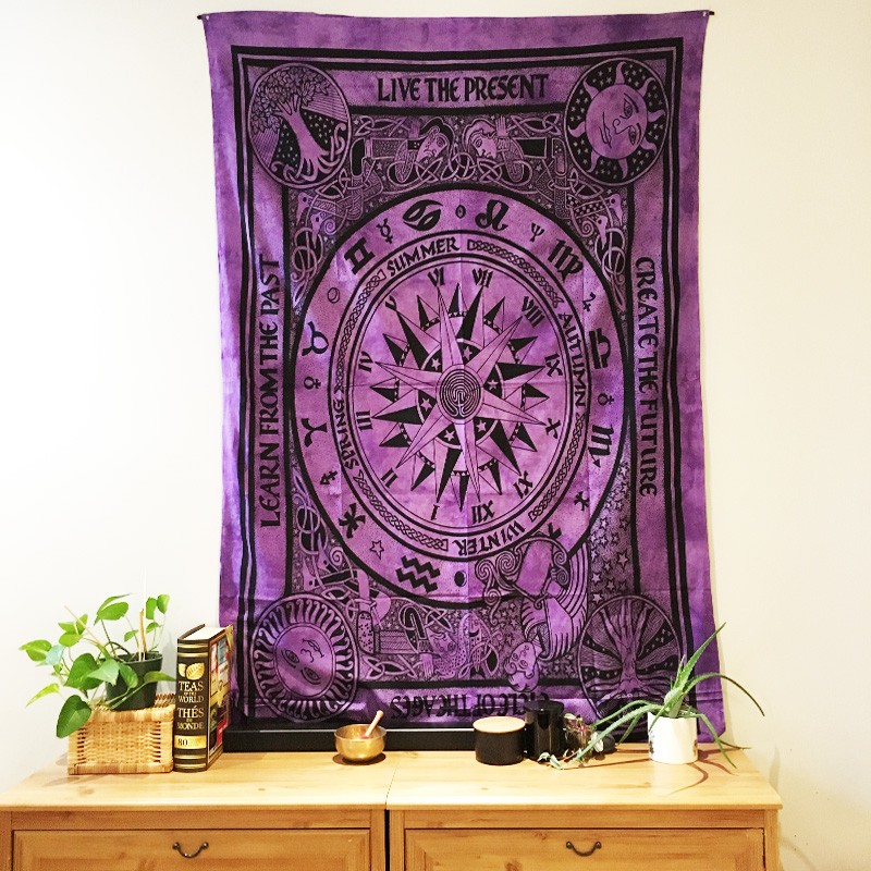 Tapestry - Alchemy Wheel (Purple)