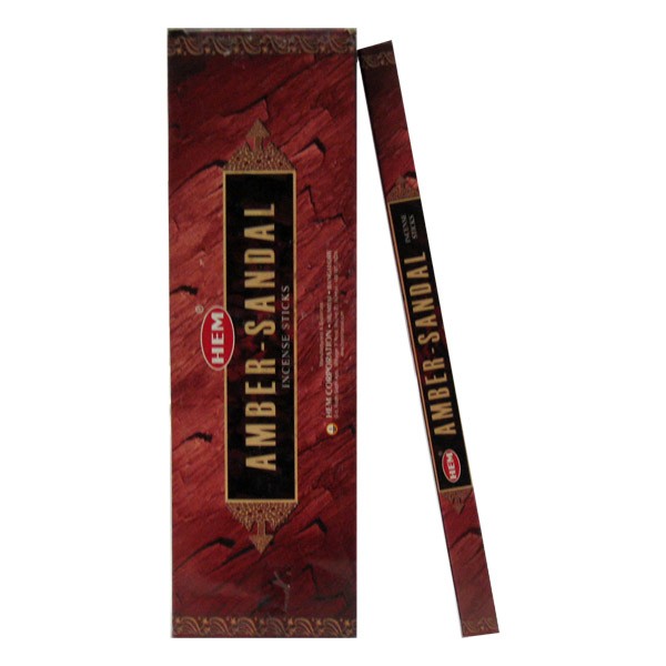 Sandal-Amber - HEM 8 Sticks Incense