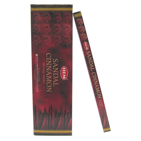 Sandal-Cinnamon - HEM 8 Sticks Incense