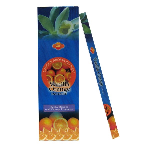 Vanilla-Orange - SAC 8 Sticks Incense