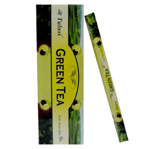Green Tea - Tulasi Incense 8 Sticks