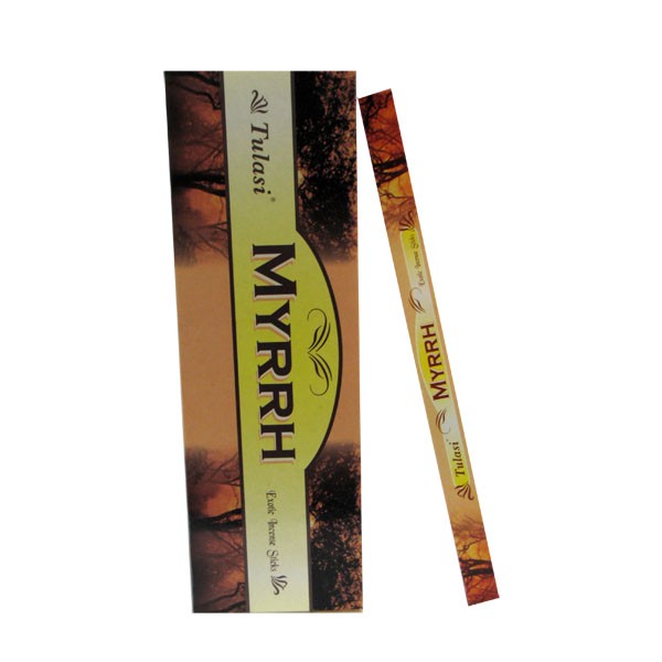 Myrrh - Tulasi Incense 8 Sticks