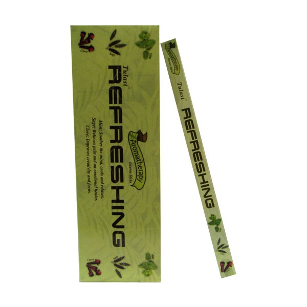 Refreshing - Tulasi Aromatherapy Incense 8 Sticks