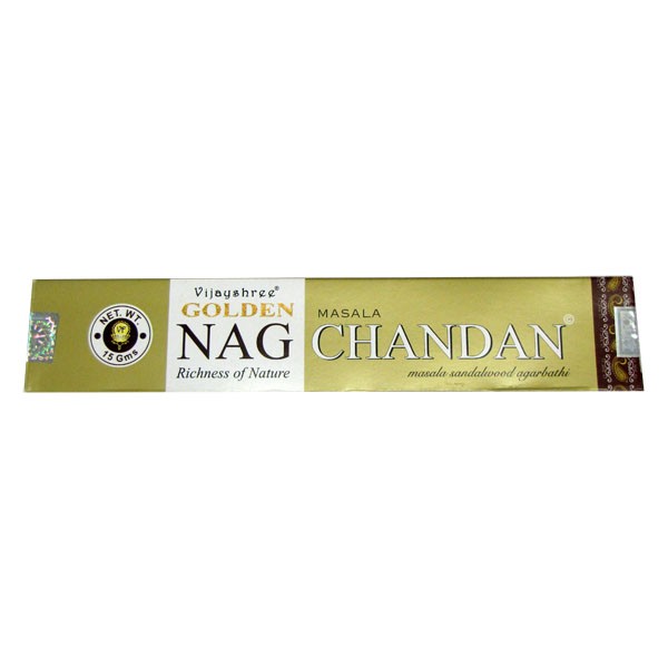 Golden Nag Chandan - Vijayshree Incense 15 gms Sticks